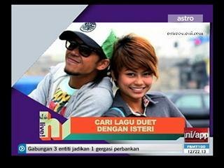 Along Cham cari lagu duet dengan isteri