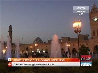 Kurdish rampas dua lapangan minyak Iraq