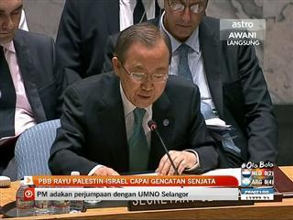 PBB rayu Palestin Israel capai gencatan senjata
