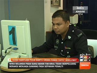Kiosk bantuan polis bantu orang ramai dapat maklumat