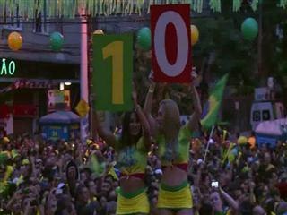 Alzirao, the popular World Cup fan fest in Rio