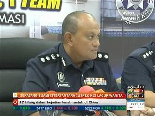 Sepasang suami isteri antara suspek kes lacur wanita