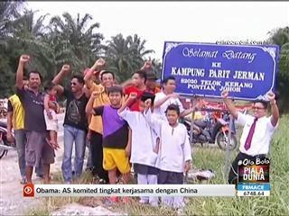 Kampung Parit Jerman dapat tempias