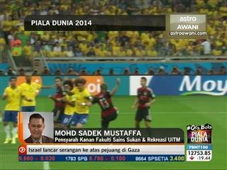 Piala Dunia 2014 bersama Sadek Mustaffa