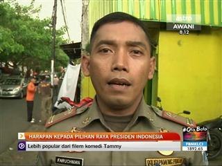 Harapan kepada Pilihan Raya Presiden Indonesia