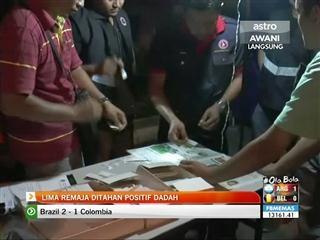 5 remaja ditahan positif dadah