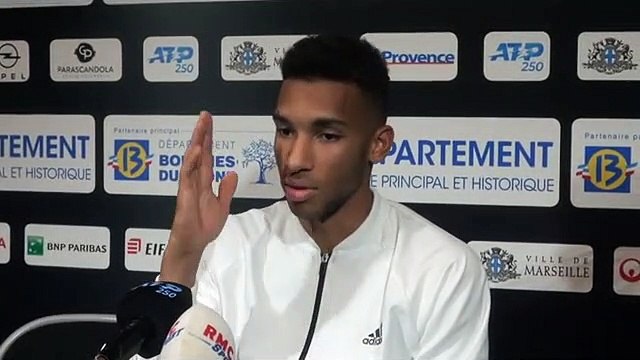 ATP - Marseille 2022 - Félix Auger-Aliassime est en finale et sait blaguer : Ouais, je dois tout au Français... mais bon, vous nous avez aussi colonisé après tout !