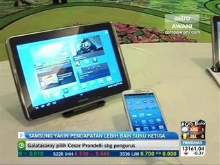 Samsung yakin pendapatan lebih baik suku ketiga