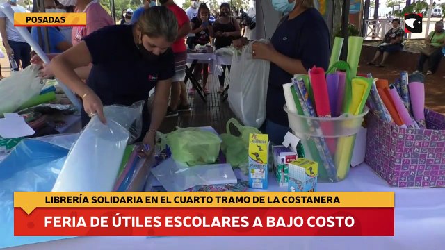 Feria de útiles escolares a bajo costo
