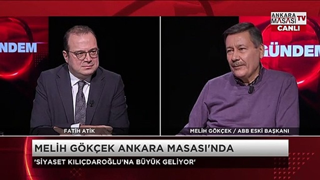 Melih Gökçek: Mansur Yavaş'ı ezer geçerim