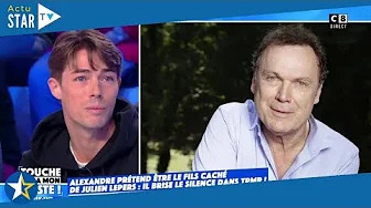 "Je l'ai appelé papa et il l'a mal pris" : le témoignage choc du présumé fils caché de Julien Lepers
