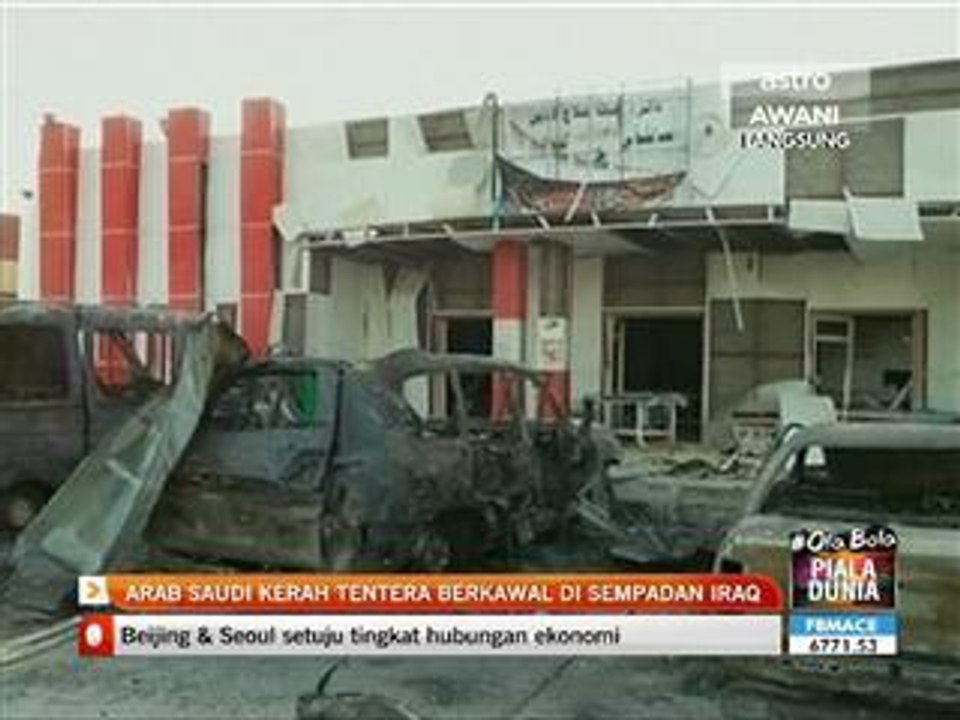Arab Saudi kerah tentera berkawal di sempadan Iraq