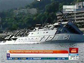 KD Perantau karam ketika diselenggara