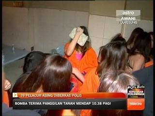 39 pelacur asing diberkas polis