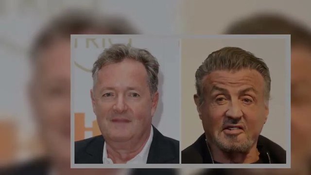 Sylvester Stallone's brutal assessment of Piers Morgan during meeting 'He's a py'