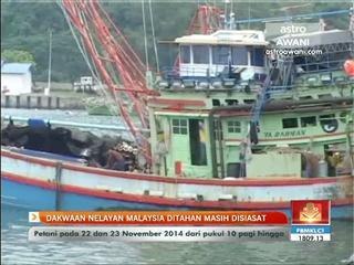 Dakwaan nelayan Malaysia ditahan masih disiasat