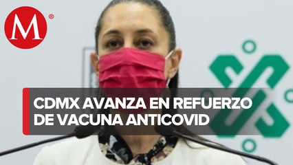“Terminará jornada de vacunación la siguiente semana” informa Claudia Sheinbaum
