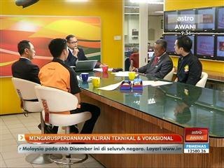 Mengarusperdanakan aliran teknikal & vokasional