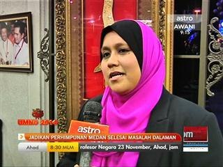 Jadikan perhimpunan medan selesai masalah dalaman