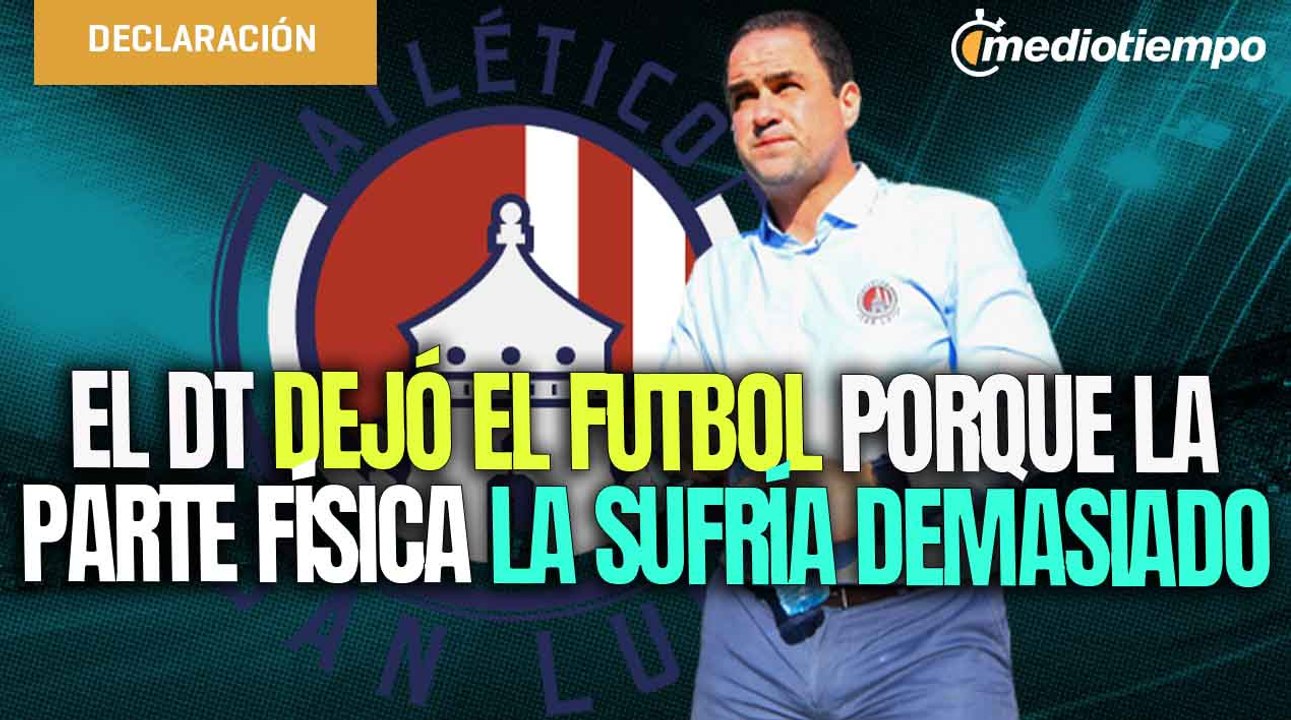 André Jardine, DT del Atlético de San Luis, dec...