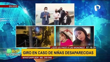 Caso de menores desaparecidas podría dar un giro: realizarán pericia a través de cámara Gesell