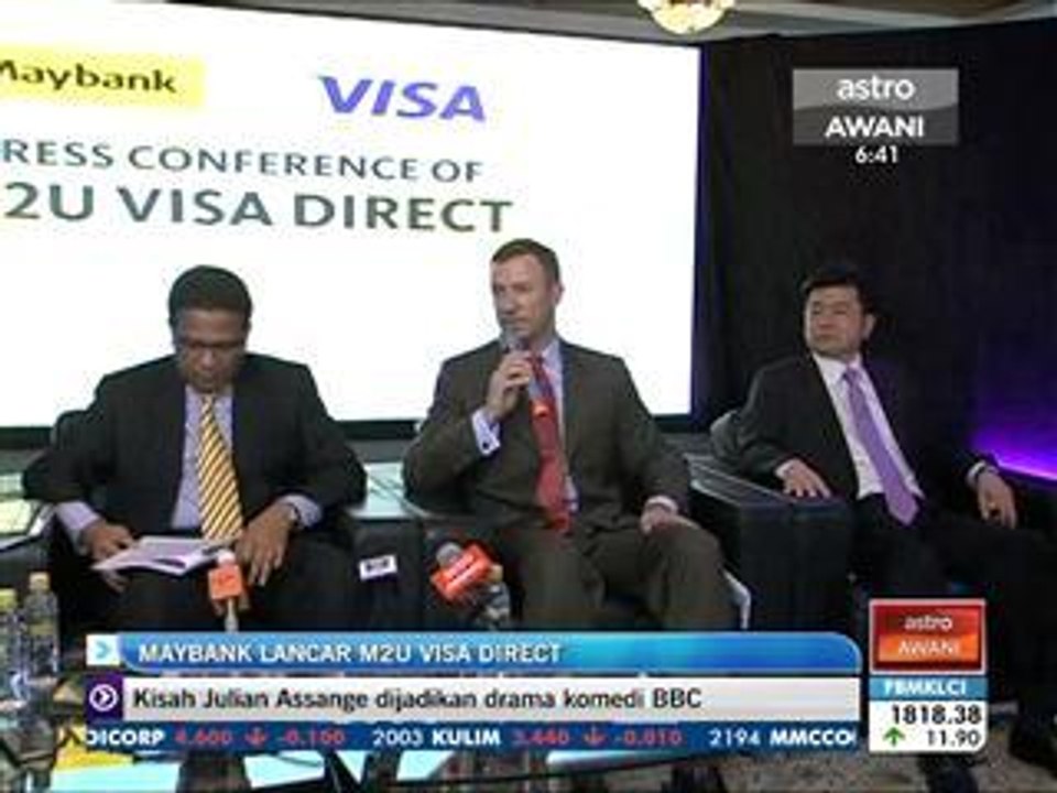 Maybank lancar M2U Visa Direct