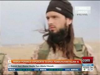 Warga Perancis dipercayai suspek pembunuhan kejam IS