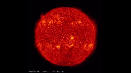 The Sun Today 2 /19/2022 Solar Storm Watch