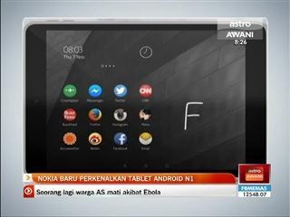 Nokia baru perkenalkan tablet Android N1