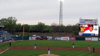 Union Pacific 79 car Ethanol Train During Skychiefs Game in Syracuse