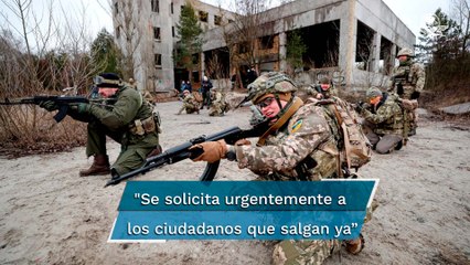Alemania y Francia piden a sus ciudadanos que salgan cuanto antes de Ucrania