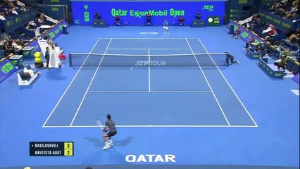 Doha - Bautista Agut s'adjuge le titre en dominant Basilashvili