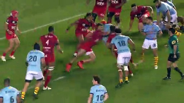 TOP 14 - Essai de Tristan James TEDDER (USAP) - RC Toulon - USA Perpignan - J18 - Saison 2021/2022