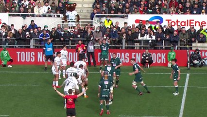 TOP 14 - Essai de Tumua MANU (SP) - Section Paloise - Stade Toulousain - J18 - Saison 2021/2022