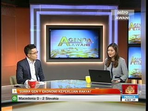 Agenda Awani: Suara Gen Y Ekonomi Keperluan Rakyat