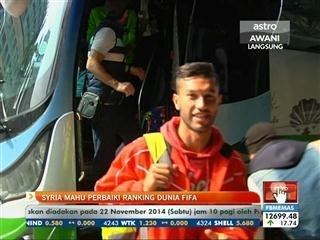Syria mahu perbaiki ranking dunia FIFA