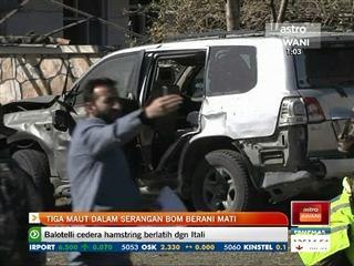 Tiga maut dalam serangan bom berani mati