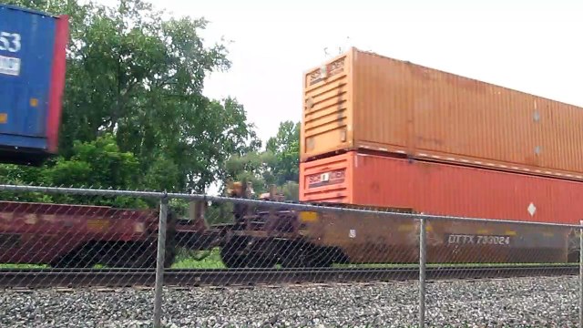 179 car CSX Intermodal Train Destiny USA Mall