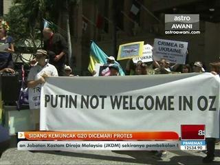 Sidang Kemuncak G20 dicemari protes