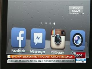 500 juta pengguna miliki aplikasi Facebook Messenger