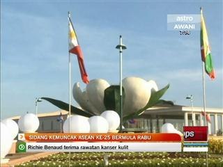 Sidang Kemuncak Asean ke-25 bermula Rabu