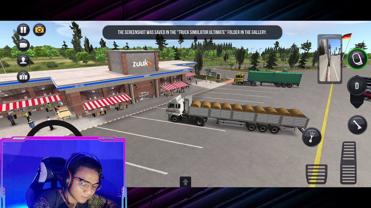 TRIALER DI GERMANY BISA MASUK DRIVE THRU - MAKAN DI REST AREA GERMANY YANG BIKIN NAGIHH