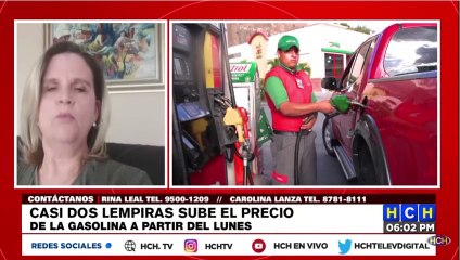 ¡Alegrón de pobre! Casi dos lempiras suben gasolinas a partir del lunes