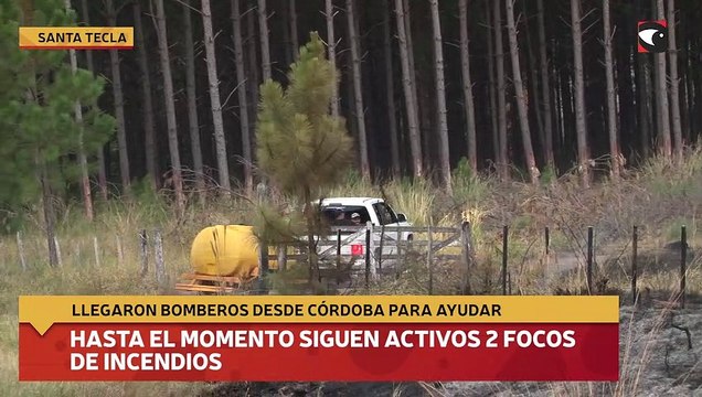 Hasta el momento siguen activos 2 focos de incendios