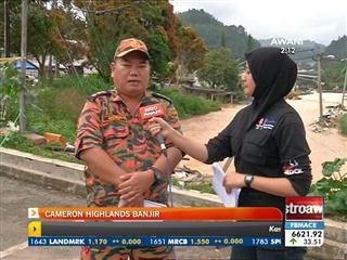 Perkembangan di Cameron Highlands (6/11/2014 - 02:00 petang)