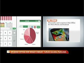 Aplikasi Office kini boleh dimuat turun secara percuma
