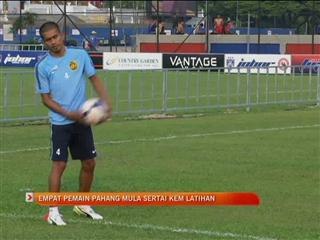 4 pemain Pahang mula sertai latihan