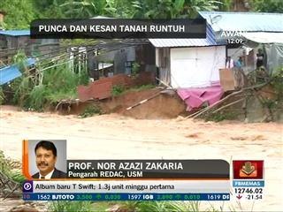 Cameron Highlands: Punca dan kesan tanah runtuh
