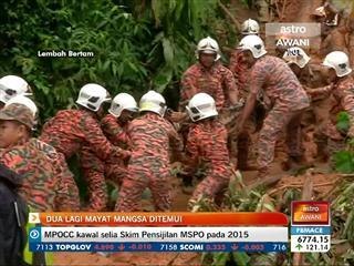Dua lagi mayat mangsa ditemui