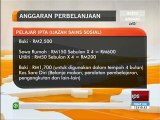 Anggaran perbelanjaan pelajar di IPTA